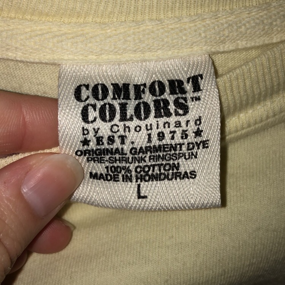 Plain Long Sleeve Comfort Colors T-Shirt